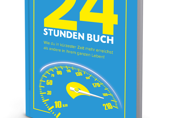 24 Stunden Buch. Wie du in kürzester Zeit mehr erreichst als andere in ihrem ganzen Leben. Gratis Buch.
