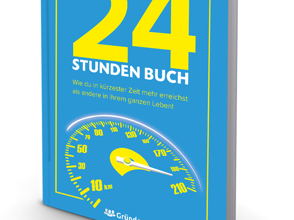 24 Stunden Buch. Wie du in kürzester Zeit mehr erreichst als andere in ihrem ganzen Leben. Gratis Buch.
